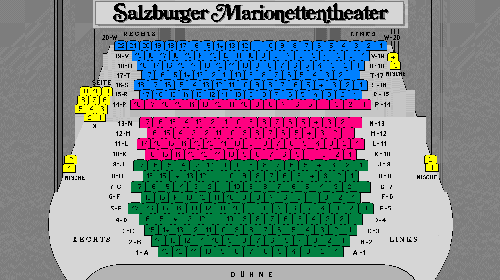 Salzburger Marionettentheater - Die Zauberflöte - The Sound of Music - Der Nussknacker - The Nutcracker - Puppet Theater